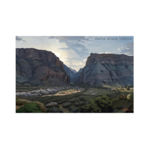 Santa Elena Canyon Entrance Postcard