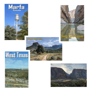 West Texas Postcard Set